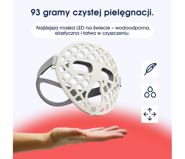 Zent Maska LED DermaLight - 1568670 - zdjęcie 4